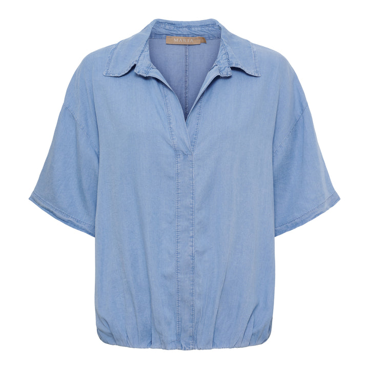 MARTA DU CHATEAU - SKJORTE - MAKAYLA 8204 - LIGHT BLUE