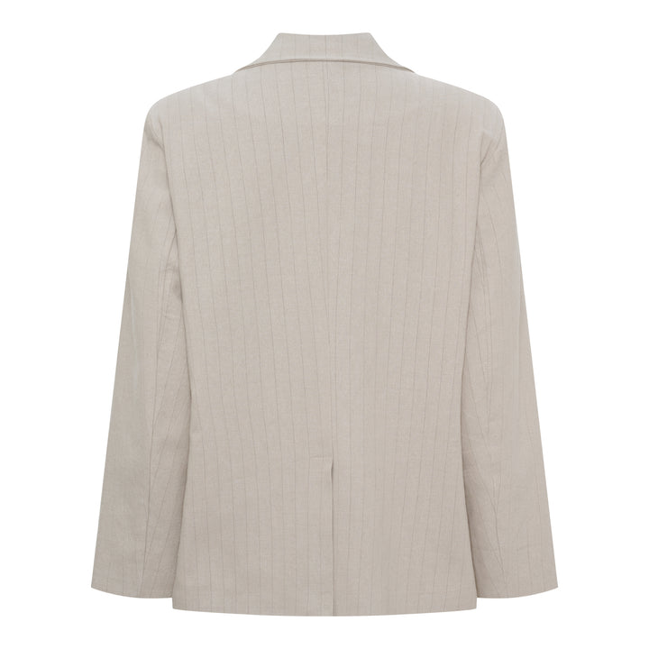 MARTA DU CHATEAU - BLAZER - MARISSA 8232 - BEIGE STRIBE