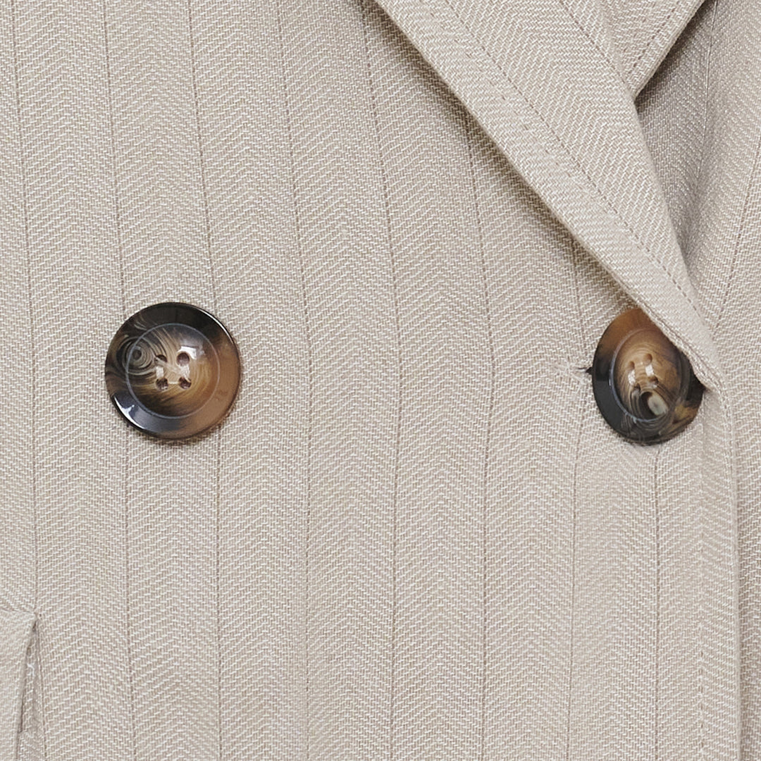 MARTA DU CHATEAU - BLAZER - MARISSA 8232 - BEIGE STRIBE