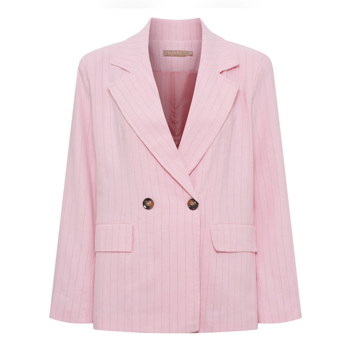 MARTA DU CHATEAU - BLAZER - MARISSA 8232 - PINK STRIBE