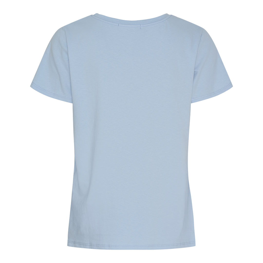 MARTA DU CHATEAU - T-SHIRT - HERDIS 84275 - CELESTE LIGHT/BEIGE