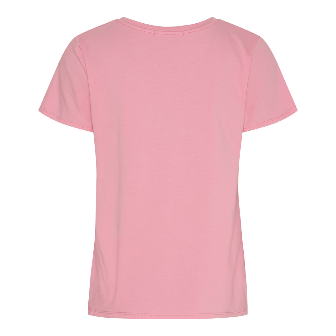 MARTA DU CHATEAU - T-SHIRT - HERDIS 84275 - ROSA BARBIE/BEIGE
