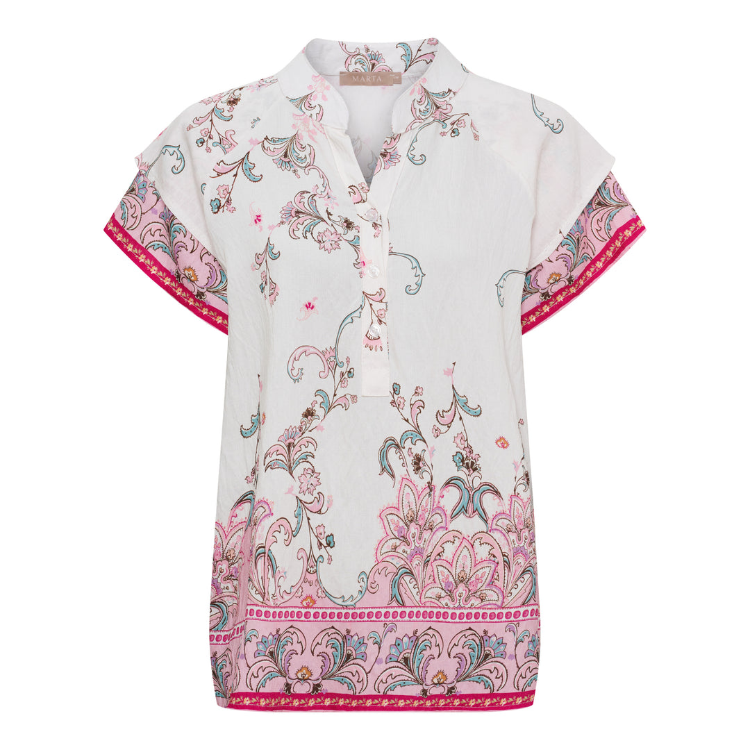 MARTA DU CHATEAU - SKJORTE - STINNA 8461 - PINK
