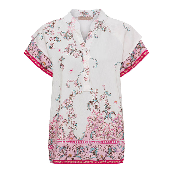 MARTA DU CHATEAU - SKJORTE - STINNA 8461 - PINK