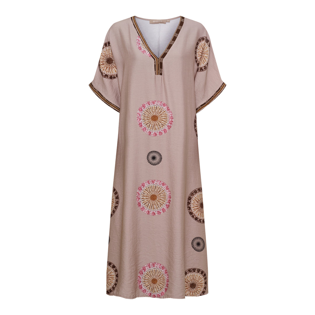 MARTA DU CHATEAU - KJOLE - ZENIA 8487 - MARRONE3254TPS