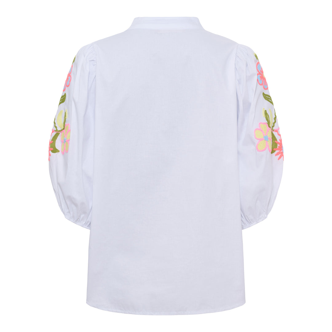 MARTA DU CHATEAU - SKJORTE - VIVIA 8493 - WHITE