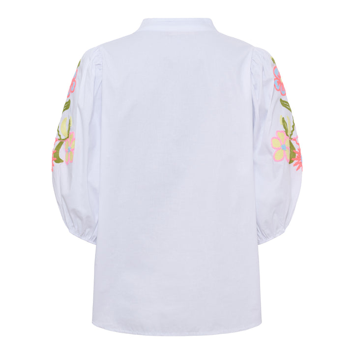 MARTA DU CHATEAU - SKJORTE - VIVIA 8493 - WHITE