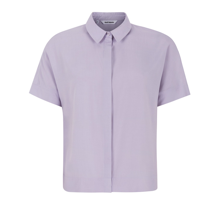 SOFT REBELS - SKJORTE - FREEDOM SR321-747 - THISTLE