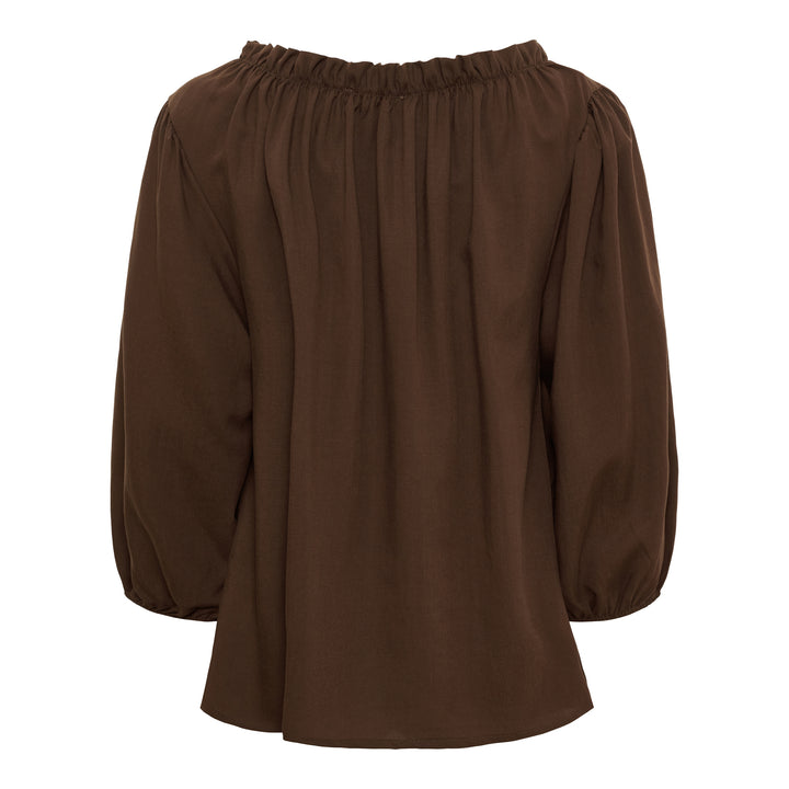 MARTA DU CHATEAU - BLUSE - JUNIPER - 8558 - MORO