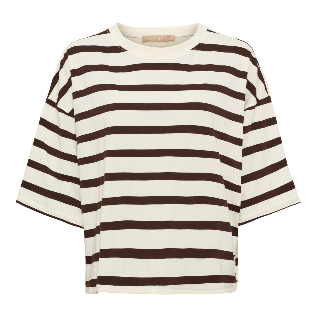 MARTA DU CHATEAU - T-SHIRT - SAGE - 8577 - MORO