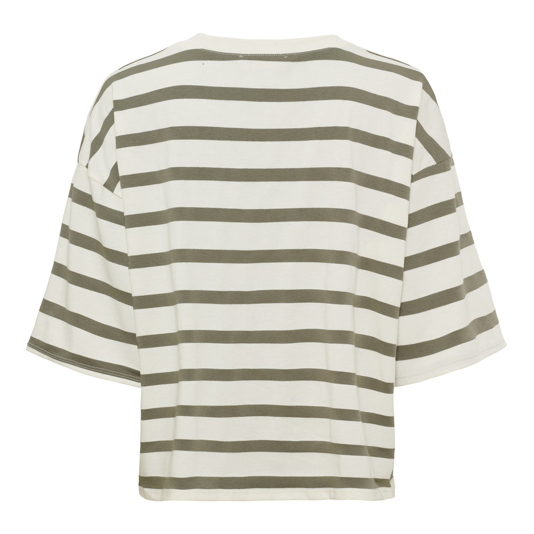 MARTA DU CHATEAU - T-SHIRT - SAGE - 8577 - OLIVE