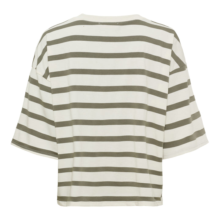 MARTA DU CHATEAU - T-SHIRT - SAGE - 8577 - OLIVE