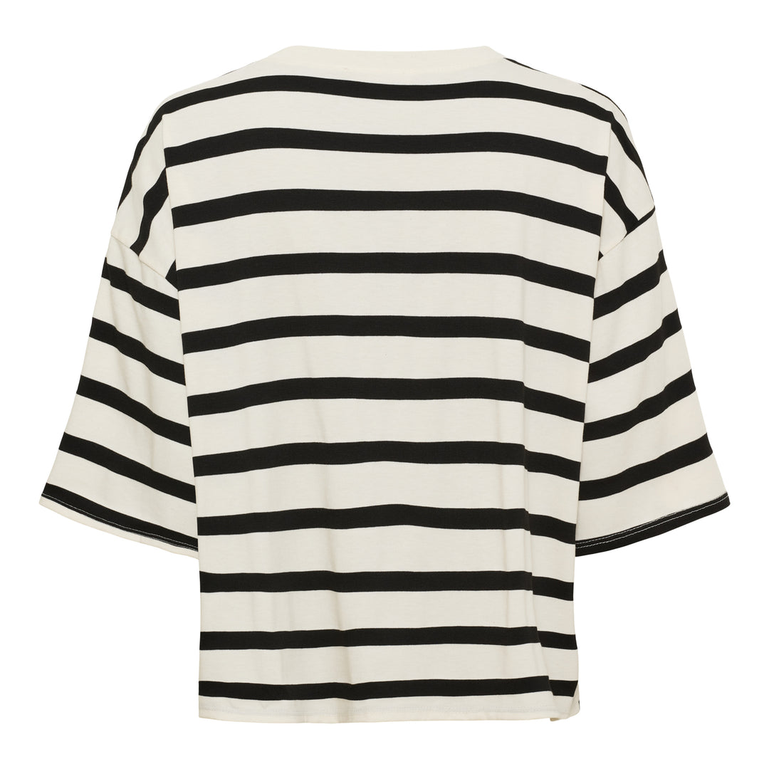 MARTA DU CHATEAU - T-SHIRTS - SAGE - 8577 - BLACK