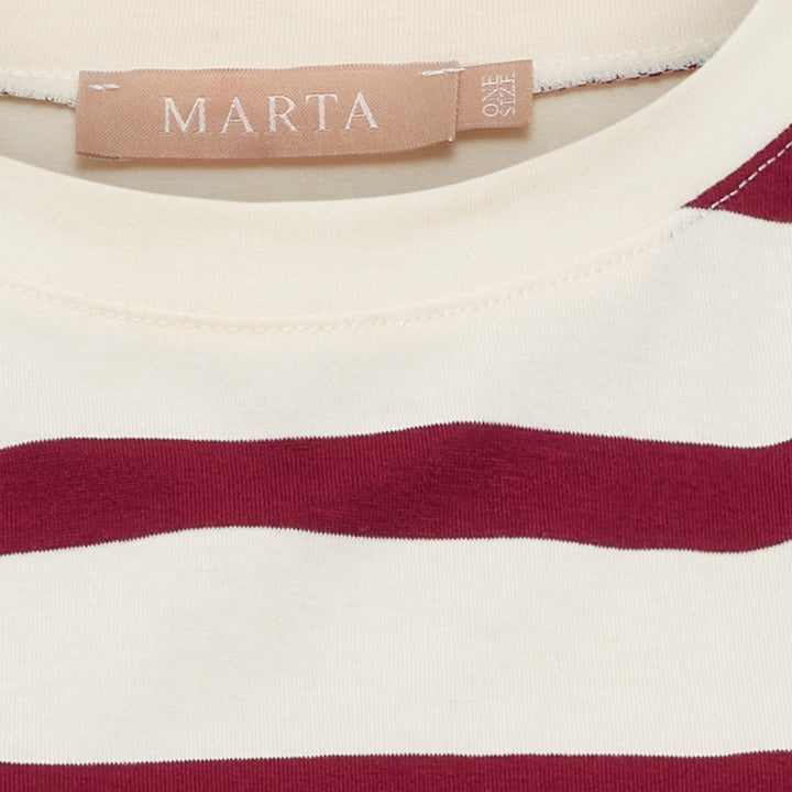 MARTA DU CHATEAU - T-SHIRTS - SAGE - 8577 - VINO