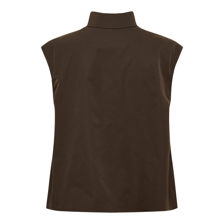 MARTA DU CHATEAU - VEST - SAVELLA 8613 - DARK BROWN