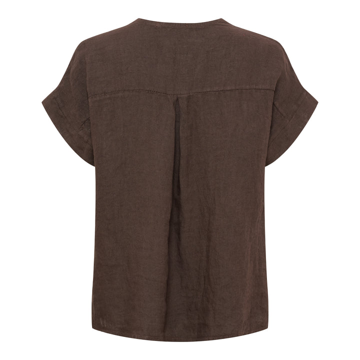 MARTA DU CHATEAU - BLUSE - BELLISSIMA 86520 - MOCCA