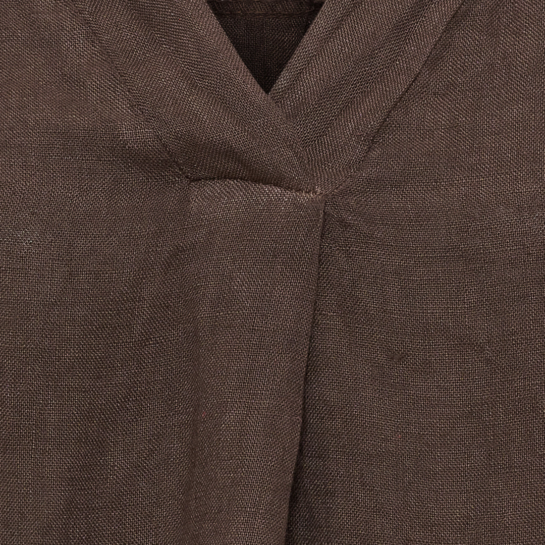 MARTA DU CHATEAU - BLUSE - BELLISSIMA 86520 - MOCCA