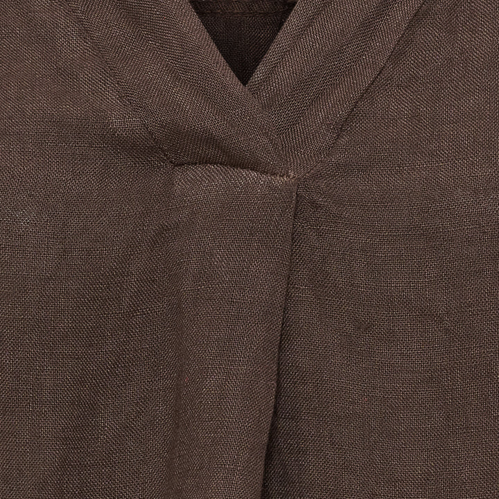 MARTA DU CHATEAU - BLUSE - BELLISSIMA 86520 - MOCCA