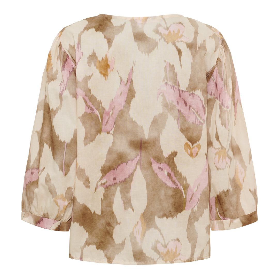 MARTA DU CHATEAU - BLUSE - COSMOS - 8687 - BEIGE516TPU