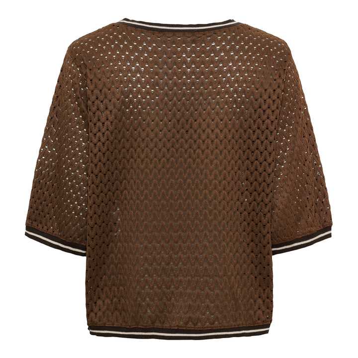 MARTA DU CHATEAU - BLUSE - ROWAN - 8701 - BROWN