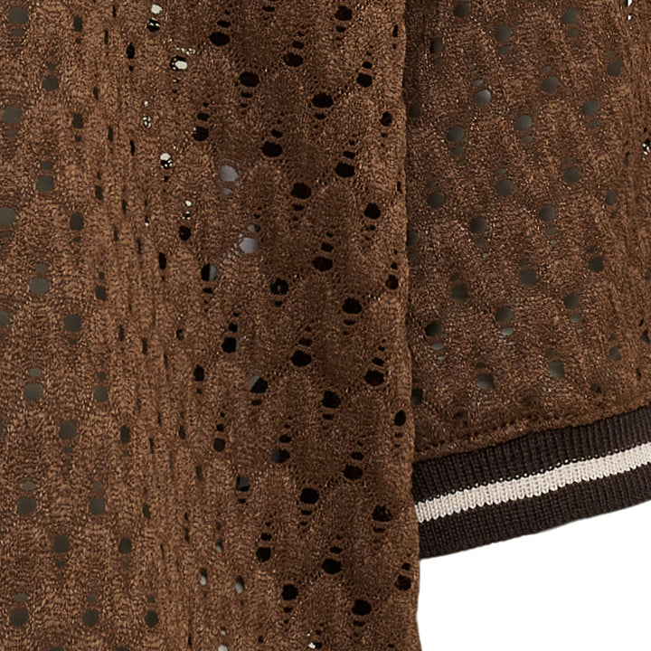 MARTA DU CHATEAU - BLUSE - ROWAN - 8701 - BROWN