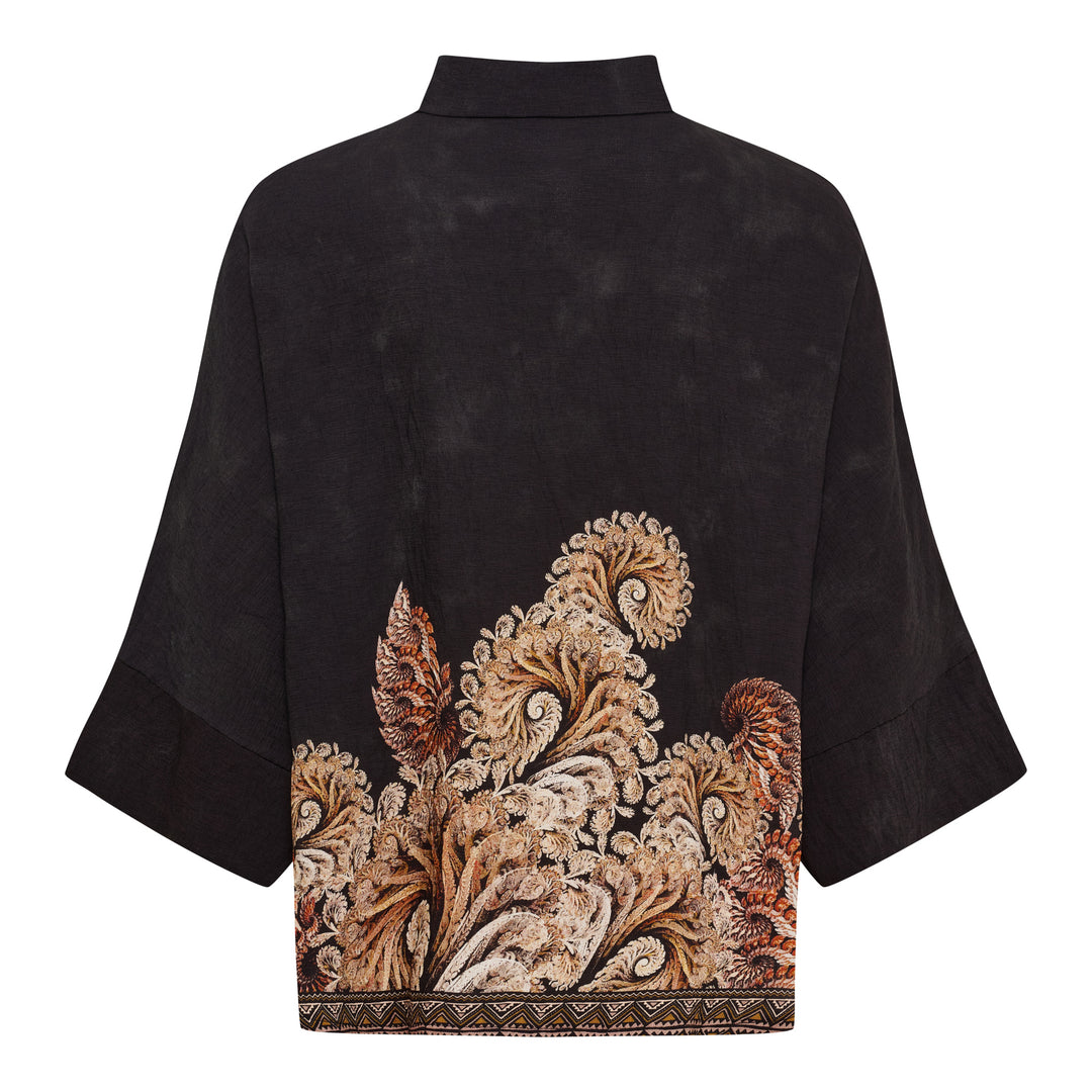 MARTA DU CHATEAU - SKJORTE - MIRAGE 8717 - BLACK