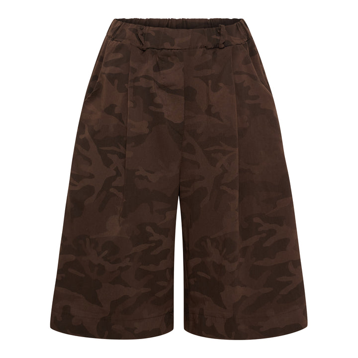 MARTA DU CHATEAU - SHORTS - ZURI -  8807D56 - CHOCOLATE
