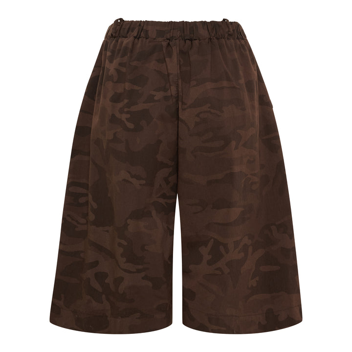 MARTA DU CHATEAU - SHORTS - ZURI -  8807D56 - CHOCOLATE