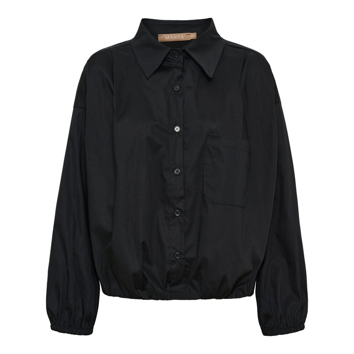 MARTA DU CHATEAU - SKJORTE - TEMPEST 8925 - BLACK