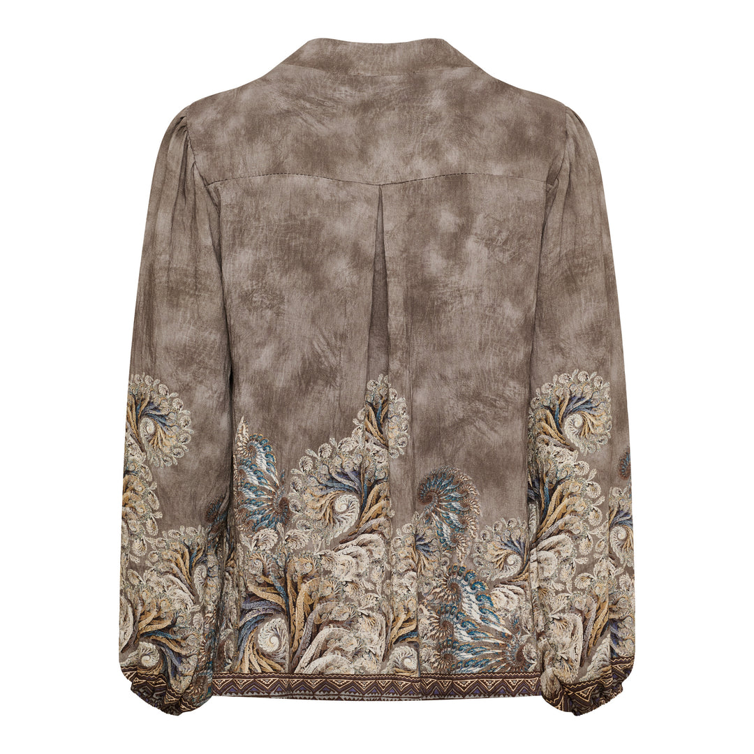 MARTA DU CHATEAU - BLUSE - ANICE 8940 - FANGO