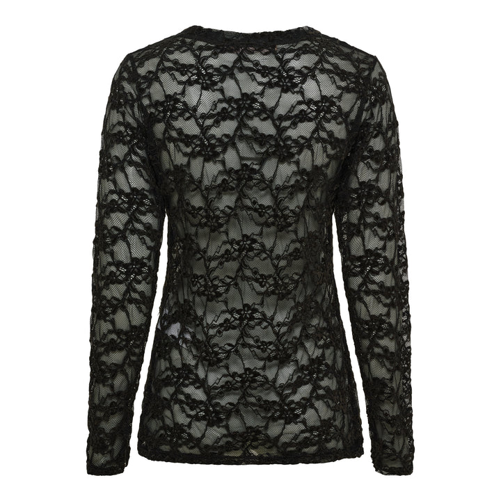 MARTA DU CHATEAU - T-SHIRT - PRIMULA 8941 - BLACK