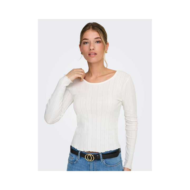 ONLY - BLUSE - TENNA 15367553 - CLOUD DANCER