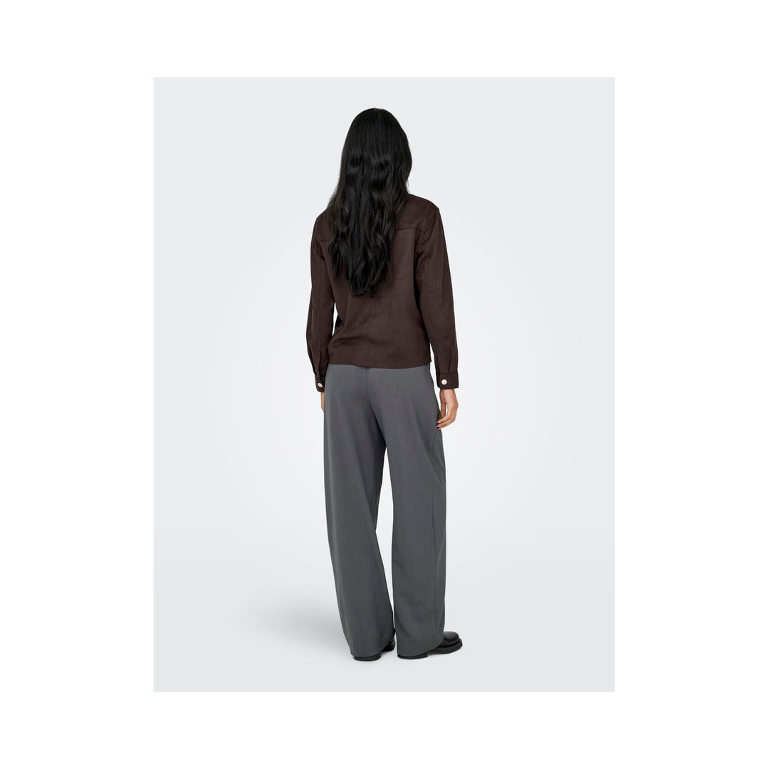 ONLY - SKJORTE - MIRA 15369264 - COFFEE BEAN