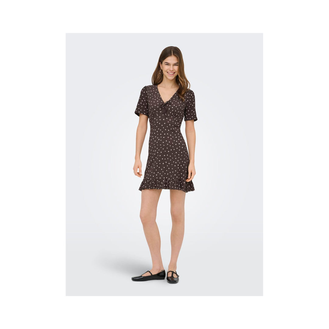 ONLY - KJOLE - MOLLY 15371873 - SHOPPING BAG/CLOUD DANCER DOTS