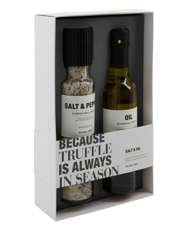 NICOLAS VAHÉ - GAVEÆSKE -  Gift box, Salt &amp; oil, Because truffle  300|25 g|cl - 900003016