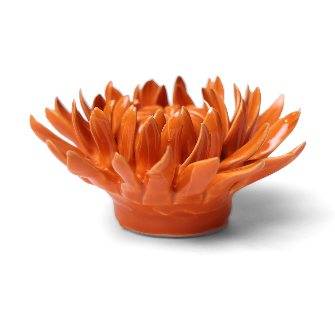 CHIVE CERAMICS - KERAMIK VÆGBLOMST - ORANGE SARAH MUM