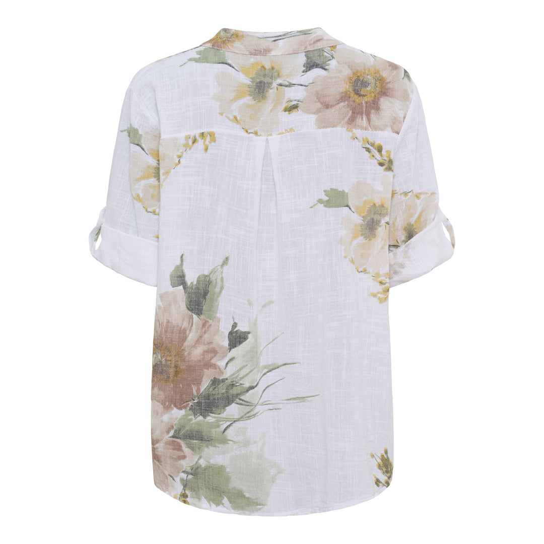 MARTA DU CHATEAU - SKJORTE - NADIRA 9122 - WHITE