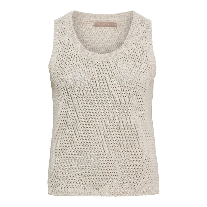 MARTA DU CHATEAU - TOP - NAYLA 9689 - BEIGE