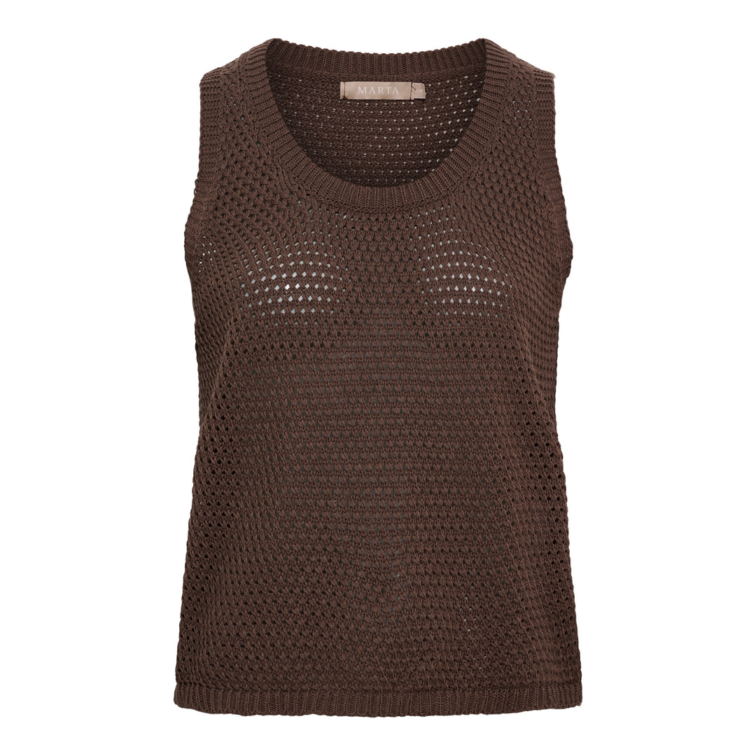 MARTA DU CHATEAU - TOP - NAYLA 9689 - CAFFE