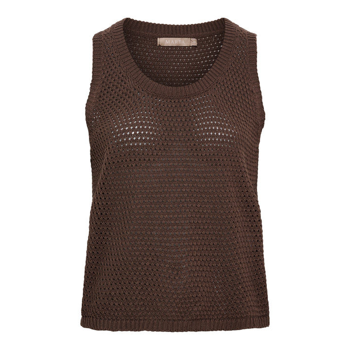 MARTA DU CHATEAU - TOP - NAYLA 9689 - CAFFE