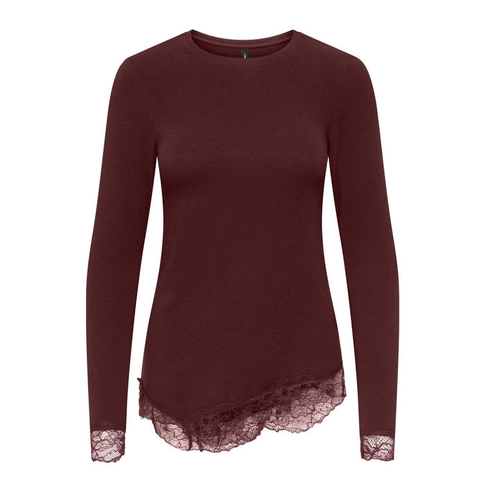 ONLY - TOP - GLAMOUR 15384227 - DECADENT CHOCOLATE