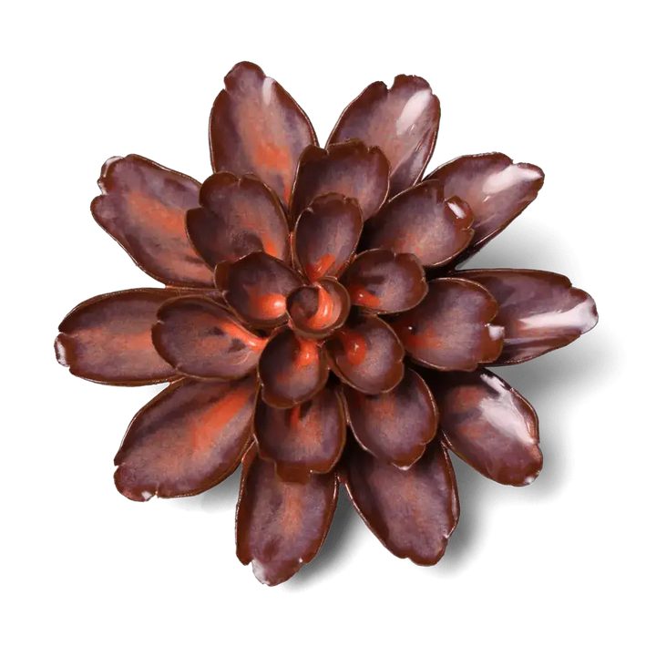 CHIVE CERAMICS - KERAMIK VÆGBLOMST - PEACH MOCHA CORNFLOWER