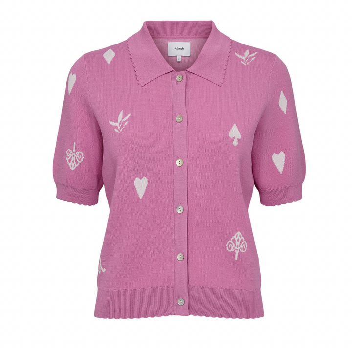 NÜMPH - CARDIGAN - MALITTA 706320 - FUCHSIA PINK
