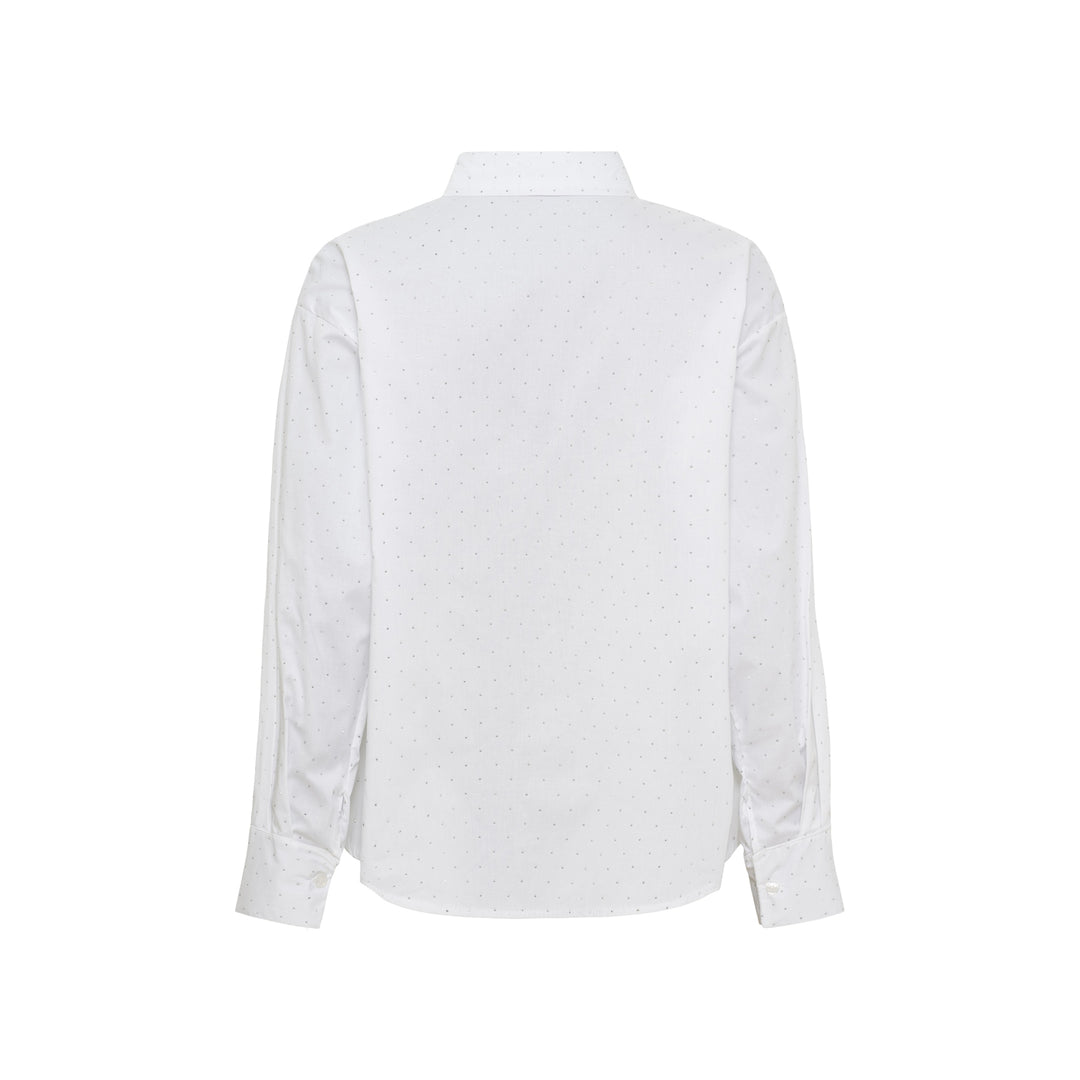 MARTA DU CHATEAU - SKJORTE - VELOURA 8199 - WHITE