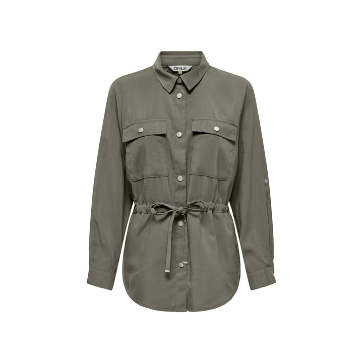 ONLY - SKJORTE - ARIS 15310852 - SMOKEY OLIVE
