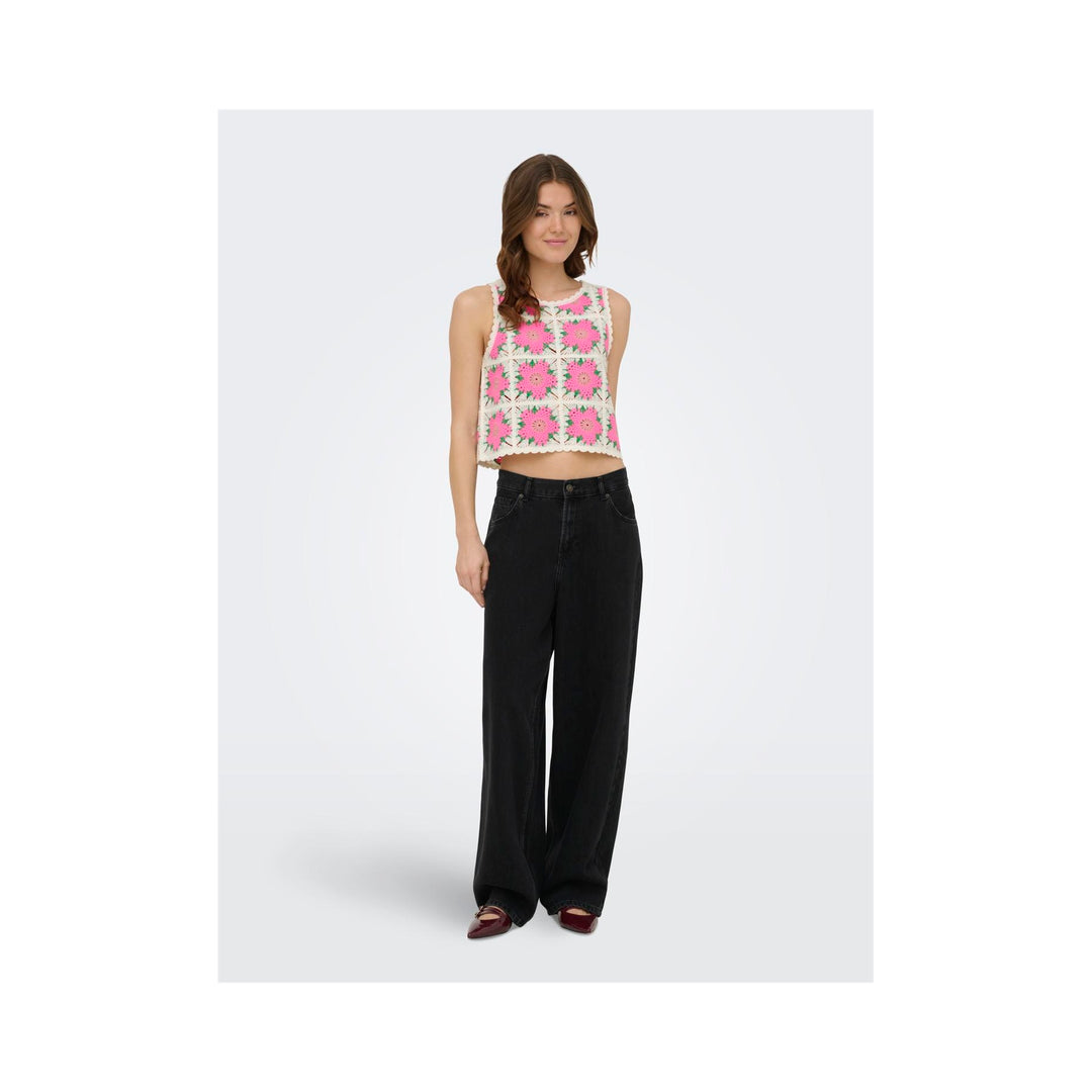 ONLY - TOP - EMMA 15377091 - BIRCH FLOWER/WILD ORCHID/ASH ROSE/JELLY BEAN