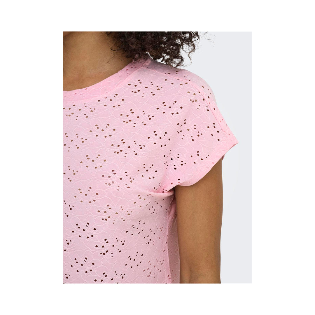 ONLY - T SHIRT - SMILLA 15231005 - ROSEATE SPOONBILL