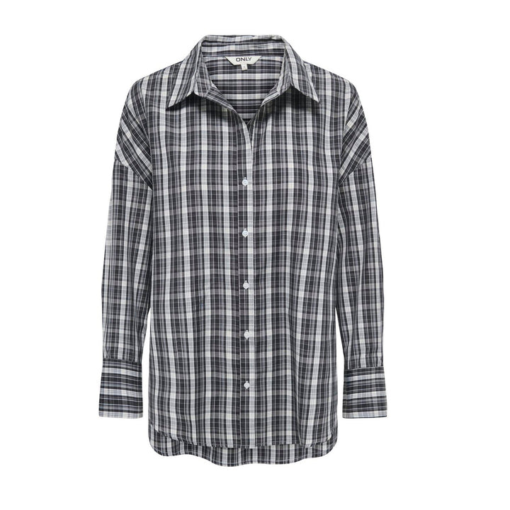 ONLY - SKJORTE - OREGON ALVA 15367554 - BLACK