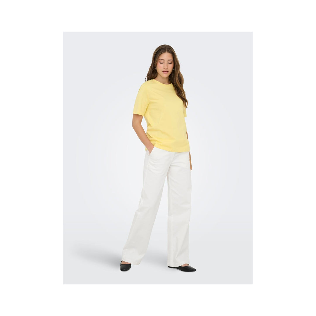 ONLY - T-SHIRT - FREJA 15367970 - LEMON MERINGUE