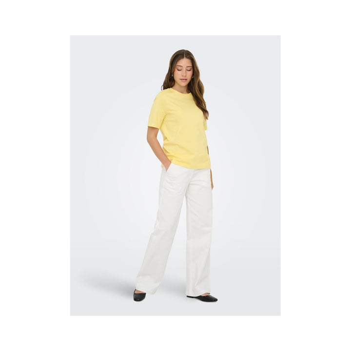 ONLY - T-SHIRT - FREJA 15367970 - LEMON MERINGUE